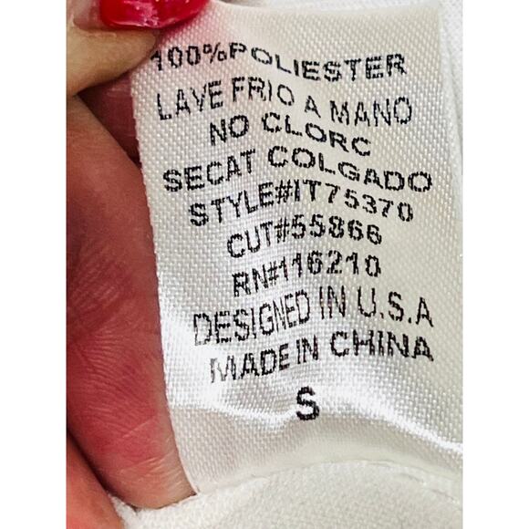 Windsor Military Double Breasted Long Coat SMALL Full Circle Vanilla Girl NWT - Picture 11 of 13